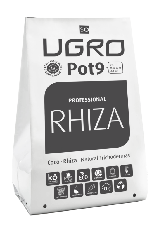UGro Kookos Pot9 Professional Rhiza 9L – 900g | Herbert