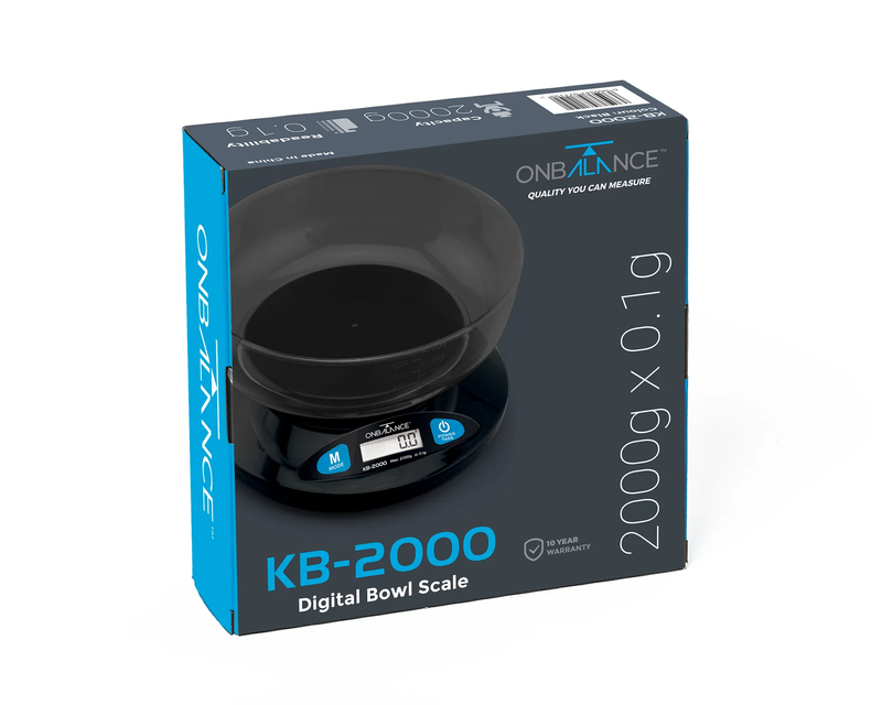 On Balance KB-2000 Tarkkuusvaaka 0,1g-2000g