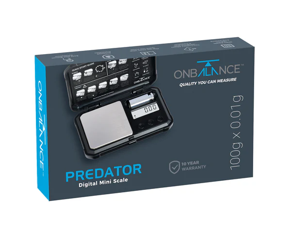 On Balance PREDATOR tarkkuusvaaka - Black 100g x 0.01g